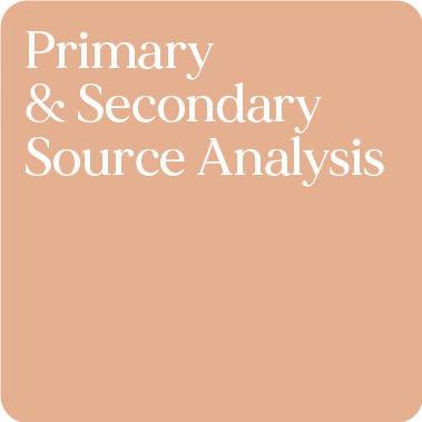 Primary & Secondary Source Analysis